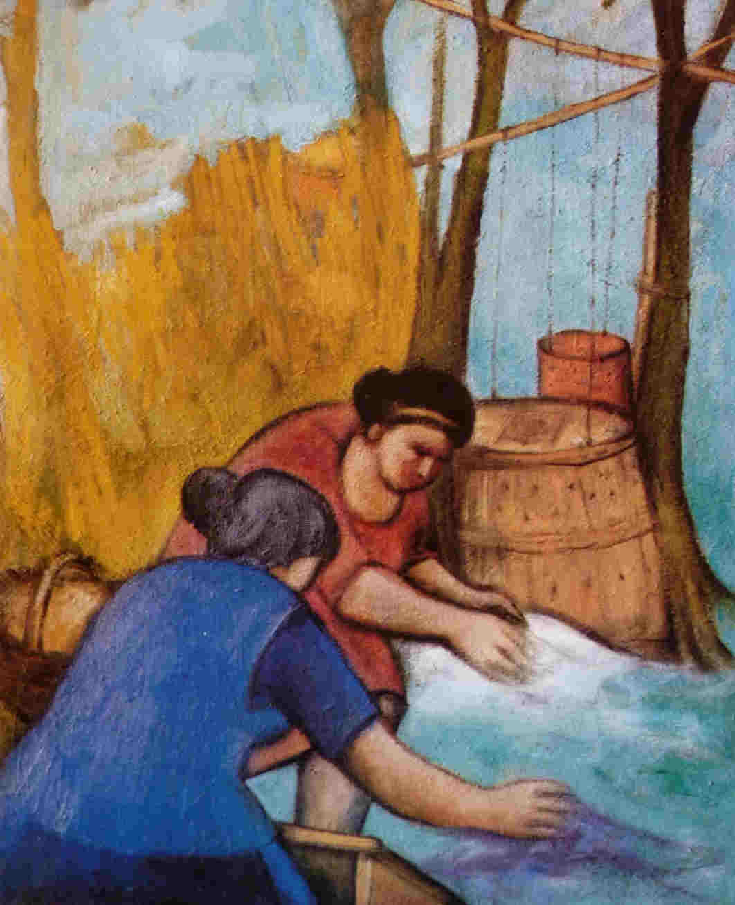 Le ultime lavandaie sul fiume