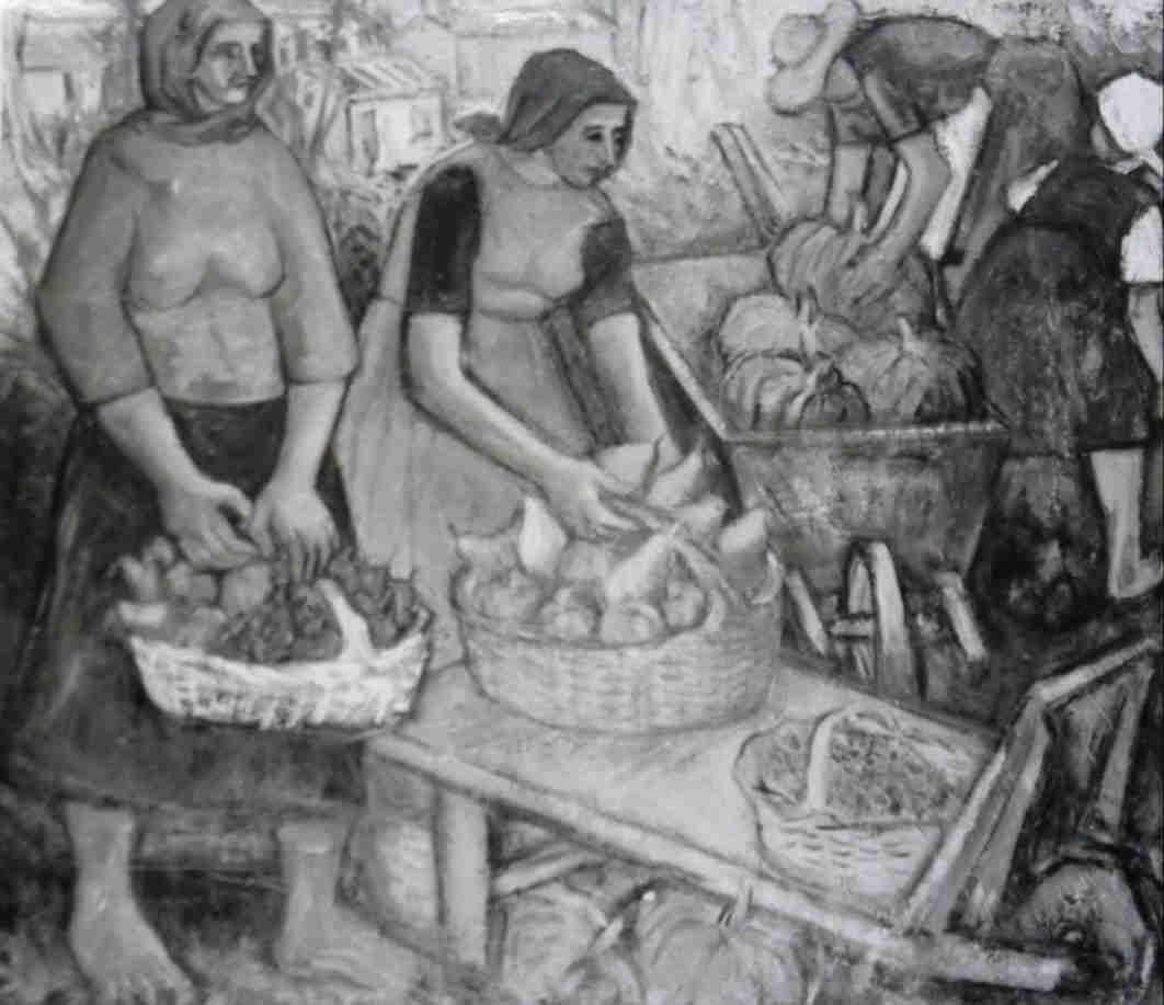 Venditrici di frutta