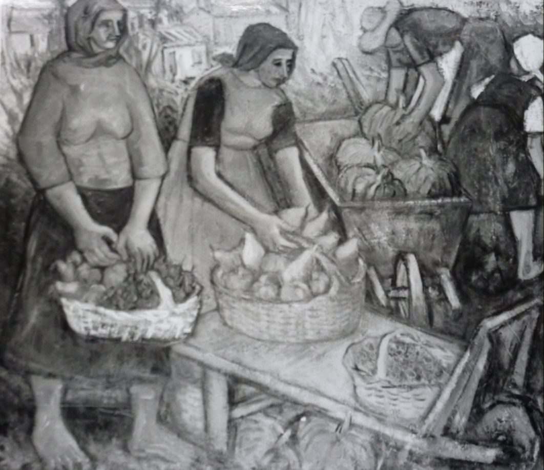 Venditrici di  frutta